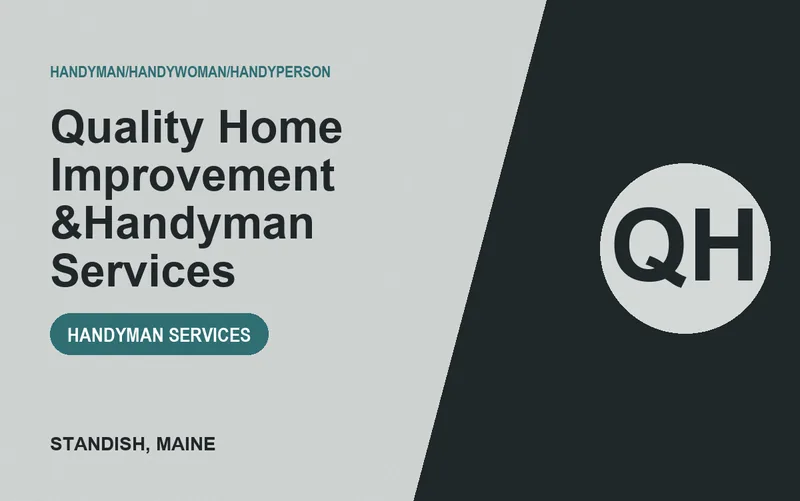Quality Home Improvement &Handyman Services in Standish, Maine