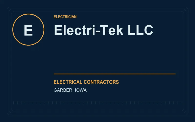 Electri-Tek LLC in Garber, Iowa