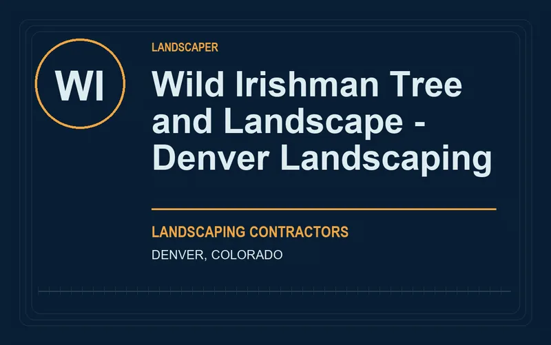 Wild Irishman Tree and Landscape - Denver Landscaping in Denver, Colorado