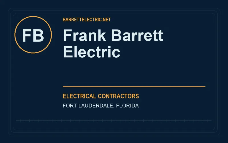 Frank Barrett Electric in Fort Lauderdale, Florida
