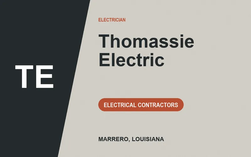 Thomassie Electric in Marrero, Louisiana