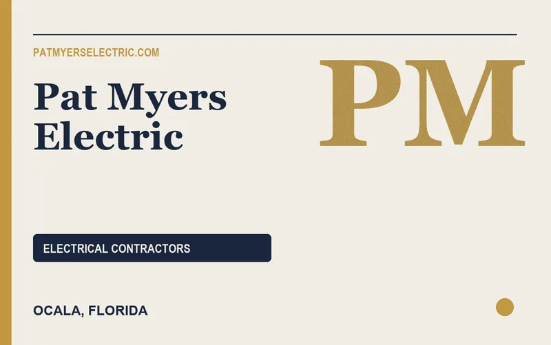 Pat Myers Electric in Ocala, Florida