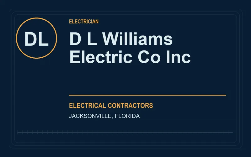 D L Williams Electric Co Inc in Jacksonville, Florida