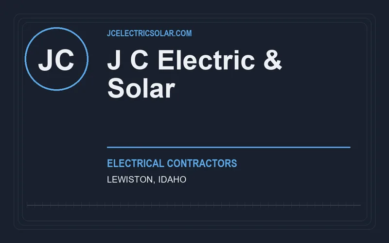 J C Electric & Solar in Lewiston, Idaho