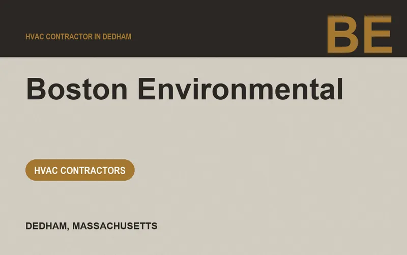 Boston Environmental in Dedham, Massachusetts