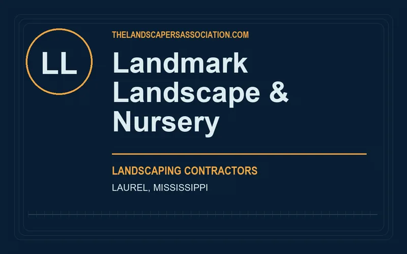 Landmark Landscape & Nursery in Laurel, Mississippi