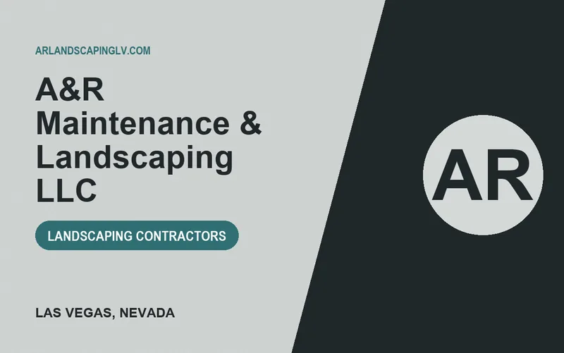 A&R Maintenance & Landscaping LLC in Las Vegas, Nevada
