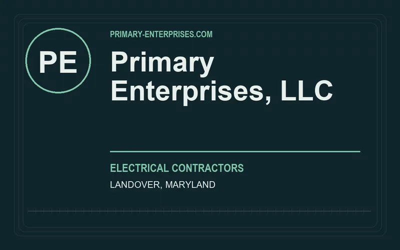 Primary Enterprises, LLC in Landover, Maryland
