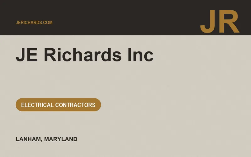 JE Richards Inc in Lanham, Maryland