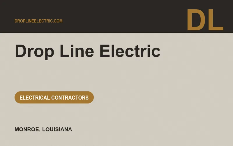 Drop Line Electric in Monroe, Louisiana
