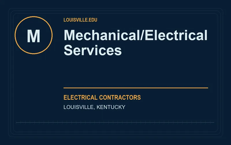 Mechanical/Electrical Services in Louisville, Kentucky