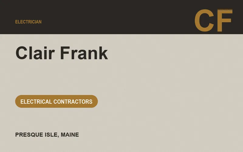 Clair Frank in Presque Isle, Maine