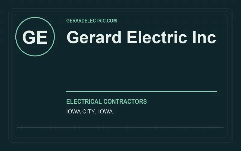 Gerard Electric Inc in Iowa City, Iowa