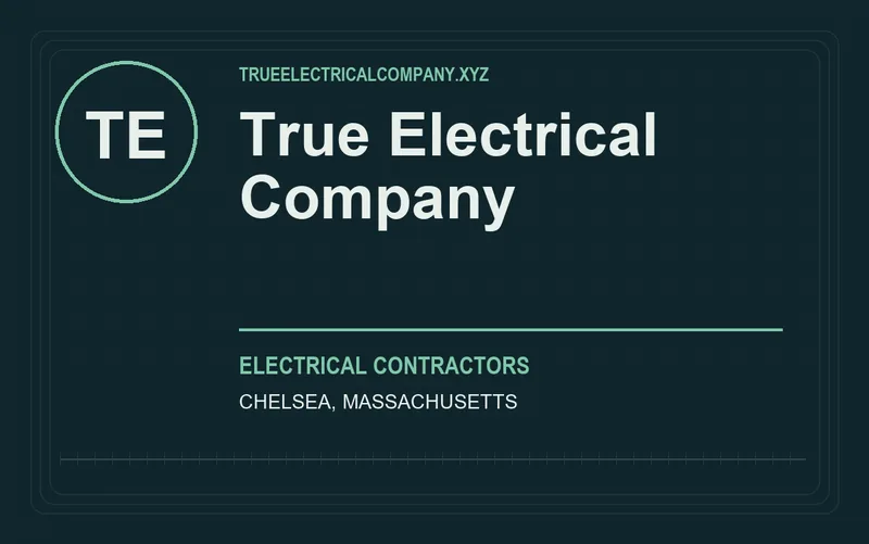 True Electrical Company in Chelsea, Massachusetts