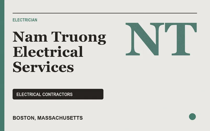 nam truong electrical services in Boston, Massachusetts