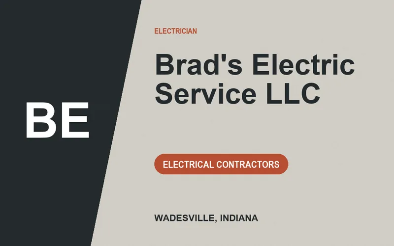 Brad's Electric Service LLC in Wadesville, Indiana