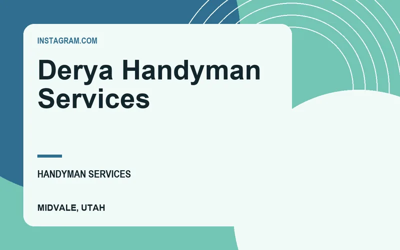 Derya Handyman Services in Midvale, Utah