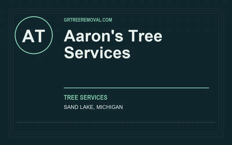 Aaron's Tree Services in Sand Lake, Michigan