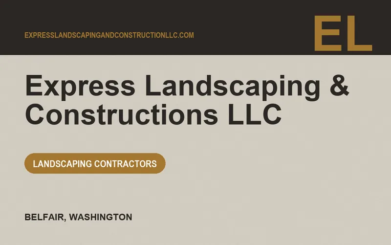Express Landscaping & Constructions Llc in Belfair, Washington