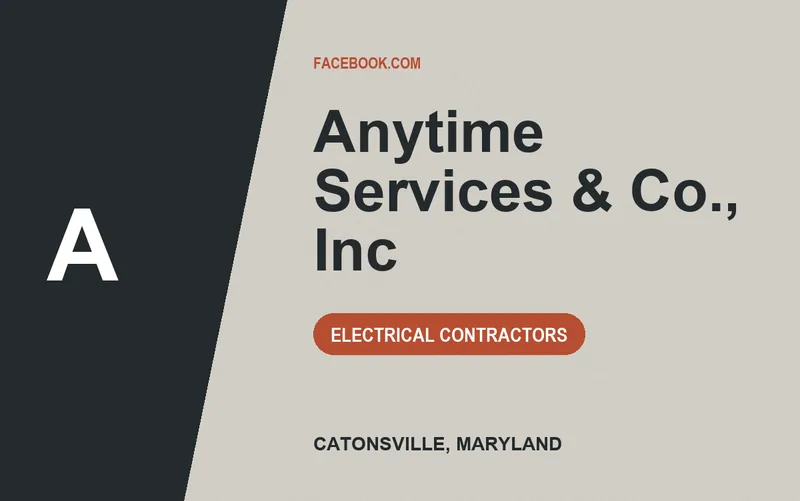 Anytime Services & Co., Inc in Catonsville, Maryland