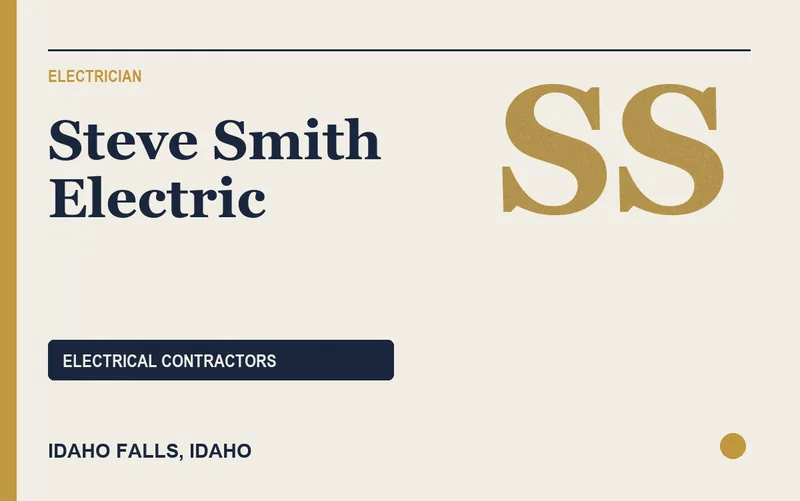 Steve Smith Electric in Idaho Falls, Idaho
