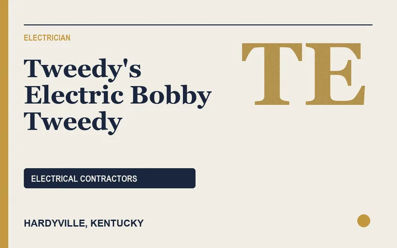 Tweedy's Electric Bobby Tweedy in Hardyville, Kentucky