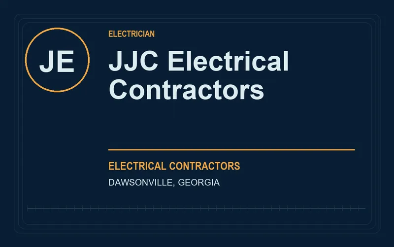 JJC Electrical Contractors in Dawsonville, Georgia