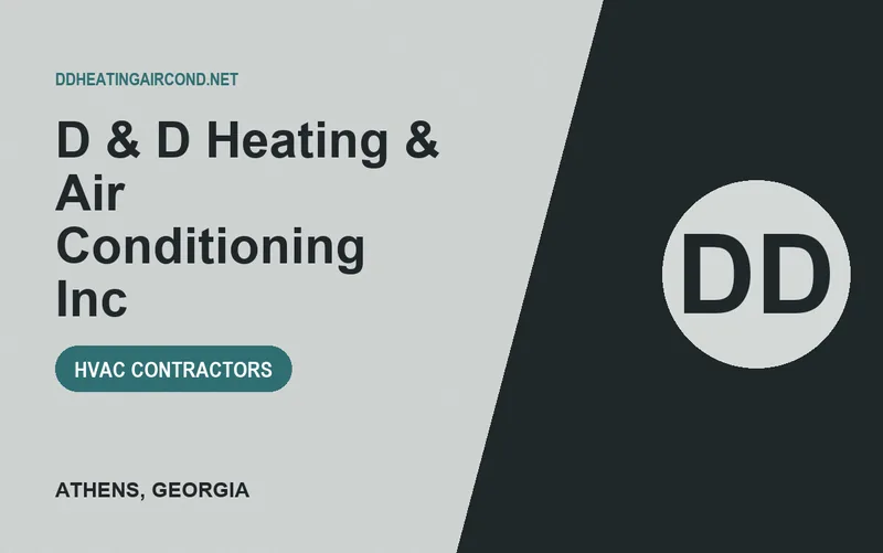 D & D Heating & Air Conditioning Inc in Athens, Georgia