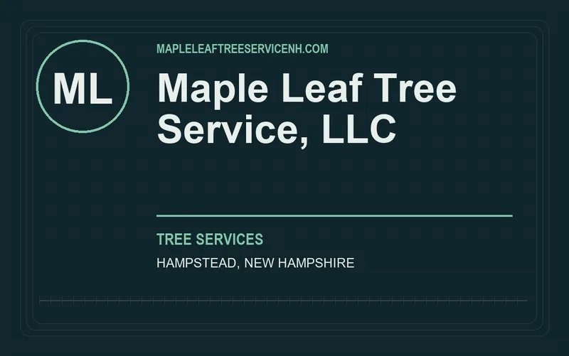 Maple Leaf Tree Service, LLC in Hampstead, New Hampshire