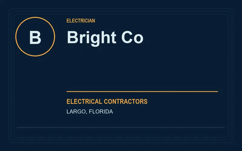 Bright Co in Largo, Florida