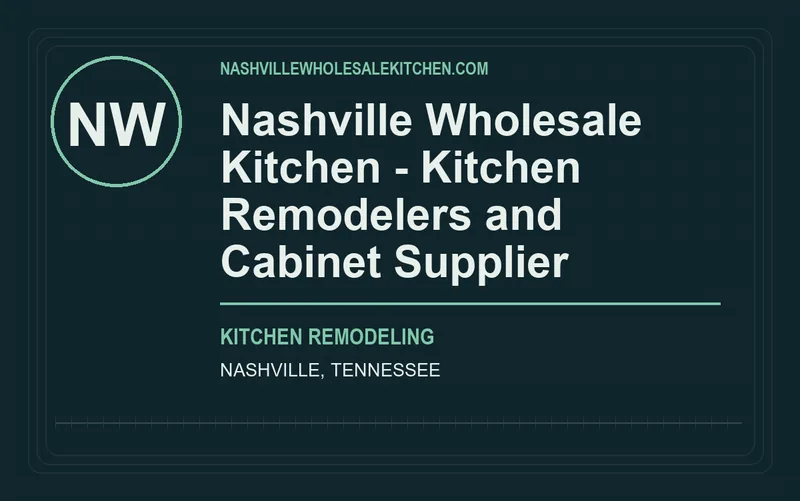 Nashville Wholesale Kitchen - Kitchen Remodelers and Cabinet Supplier in Nashville, Tennessee
