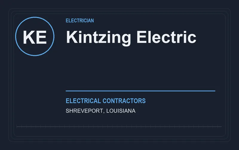 Kintzing Electric in Shreveport, Louisiana