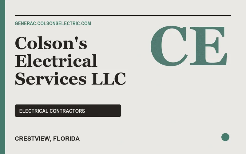 Colson's Electrical Services LLC in Crestview, Florida