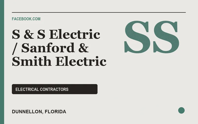 S & S Electric / Sanford & Smith Electric in Dunnellon, Florida