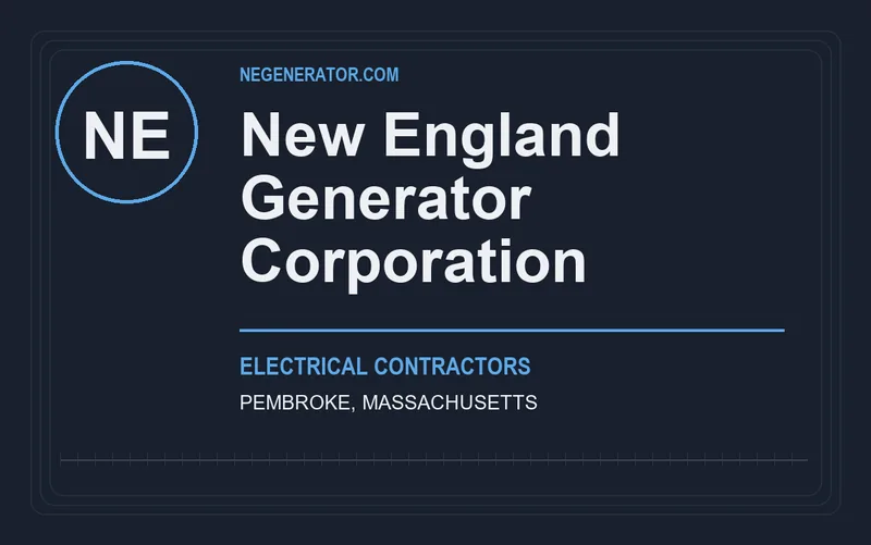 New England Generator Corporation in Pembroke, Massachusetts