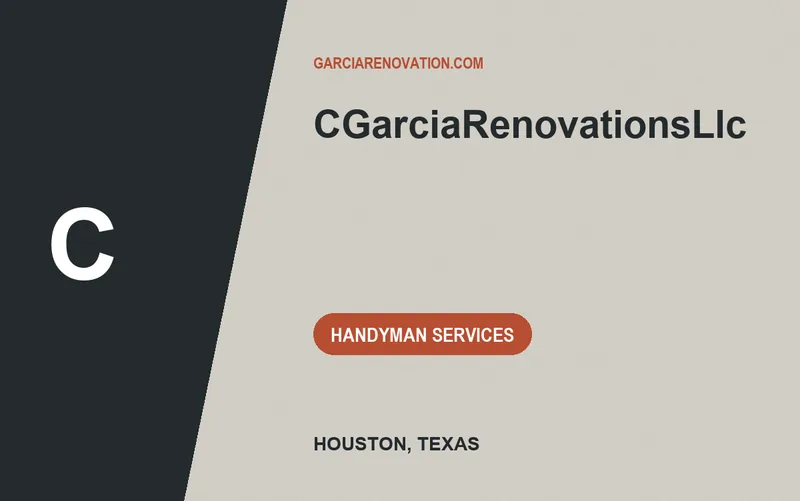 CGarciaRenovationsLlc in Houston, Texas