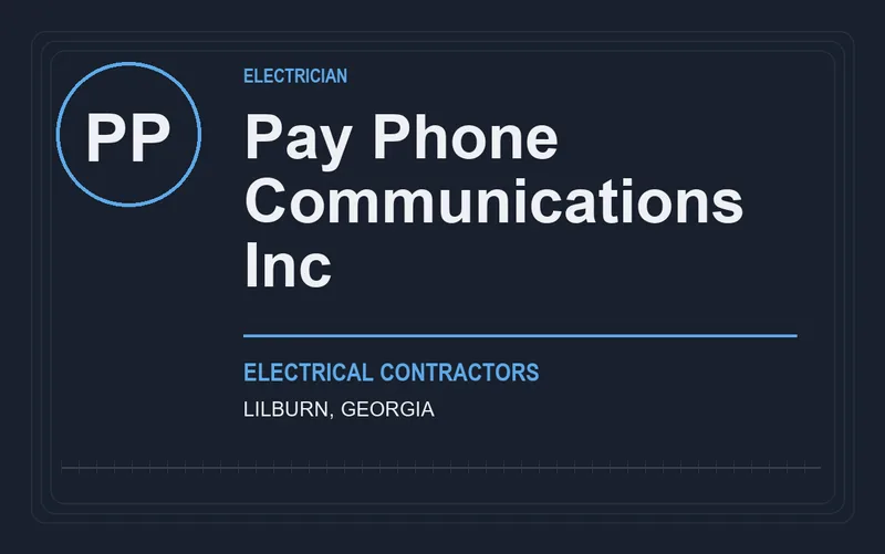 Pay Phone Communications Inc in Lilburn, Georgia