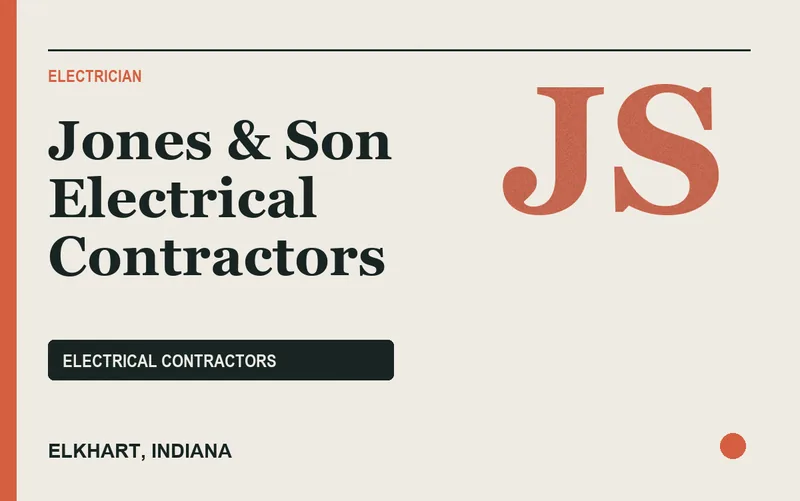 Jones & Son Electrical Contractors in Elkhart, Indiana