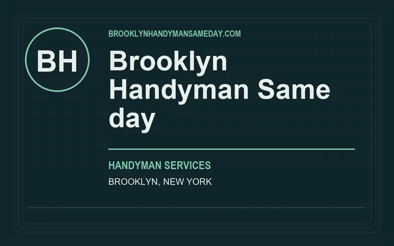 Brooklyn Handyman Same day in Brooklyn, New York
