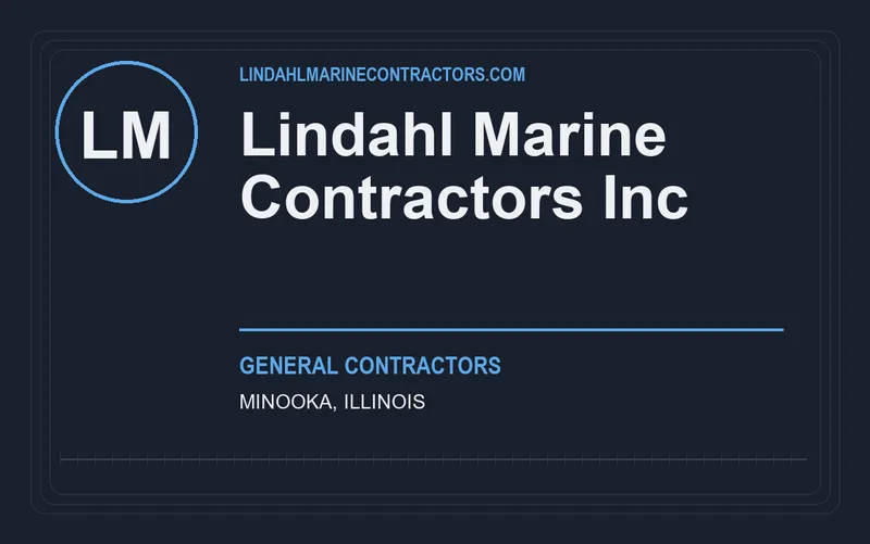 Lindahl Marine Contractors Inc in Minooka, Illinois
