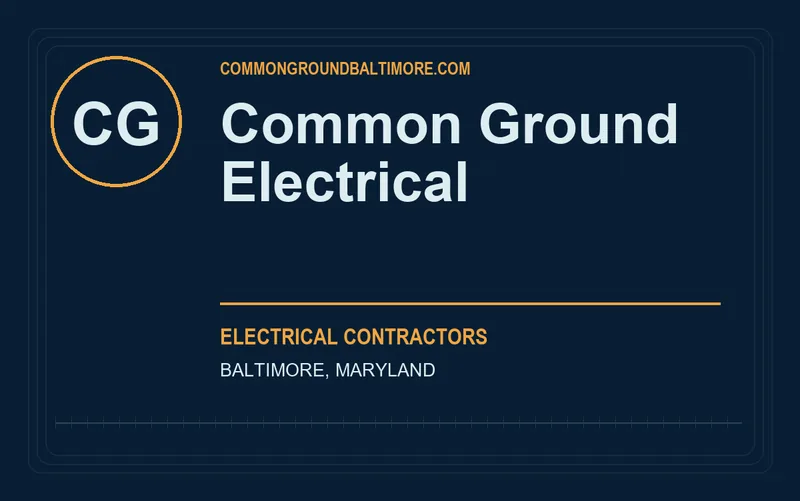 Common Ground Electrical in Baltimore, Maryland