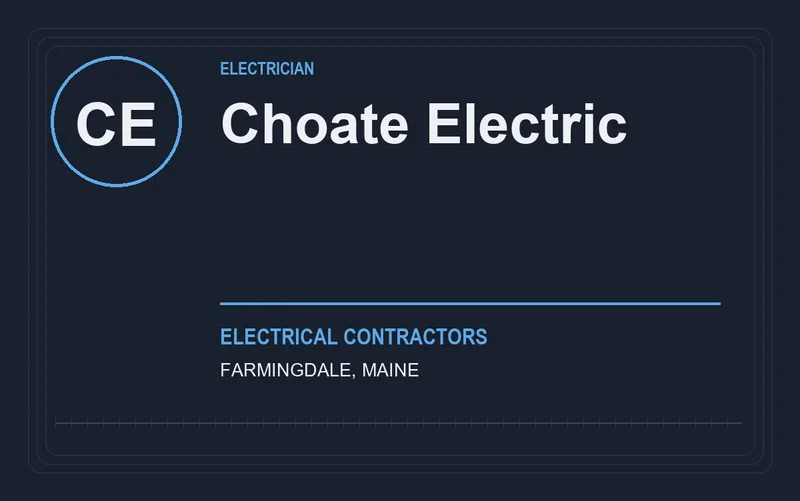 Choate Electric in Farmingdale, Maine