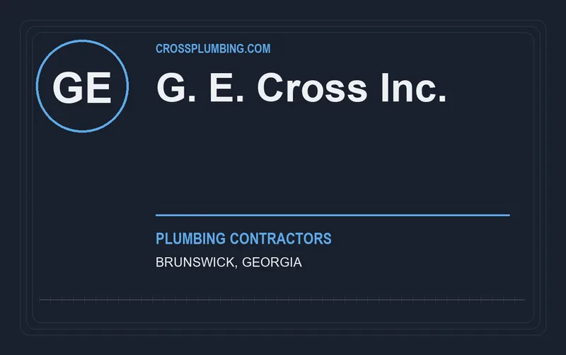 G. E. Cross Inc. in Brunswick, Georgia