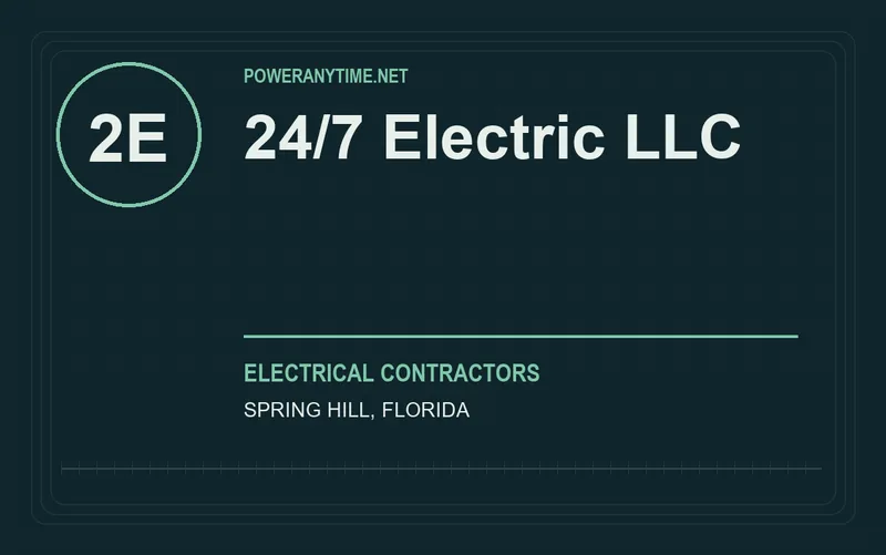 24/7 Electric LLC in Spring Hill, Florida