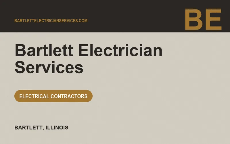 Bartlett Electrician Services in Bartlett, Illinois