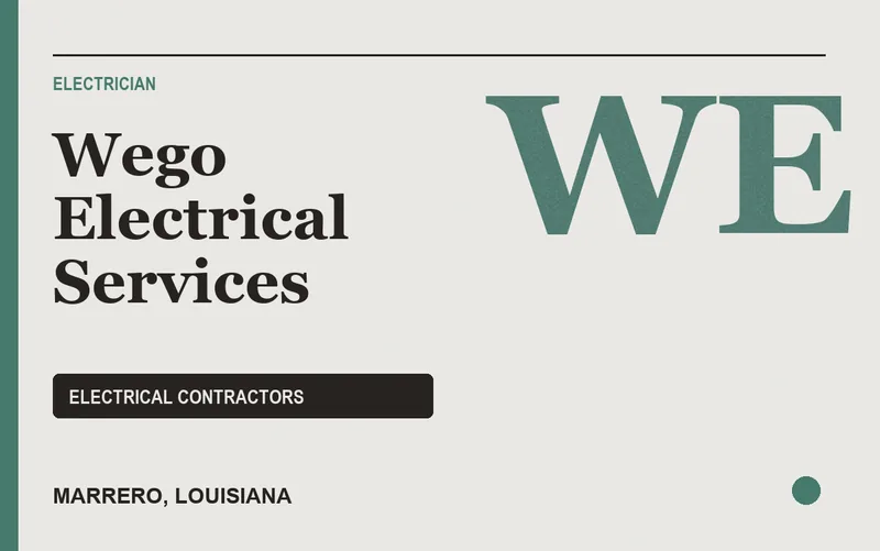Wego Electrical Services in Marrero, Louisiana