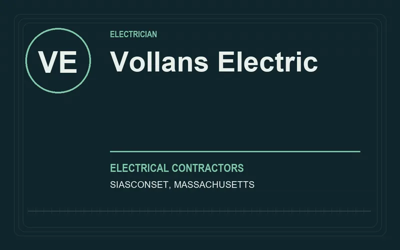 Vollans Electric in Siasconset, Massachusetts