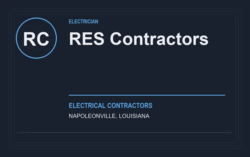 RES Contractors in Napoleonville, Louisiana