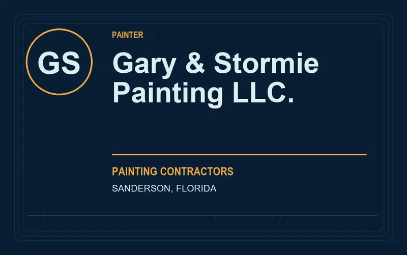 Gary & Stormie Painting LLC. in Sanderson, Florida