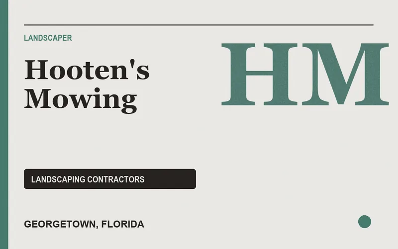 Hooten's Mowing in Georgetown, Florida